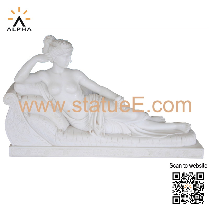 Madame Paolina Borghese statue